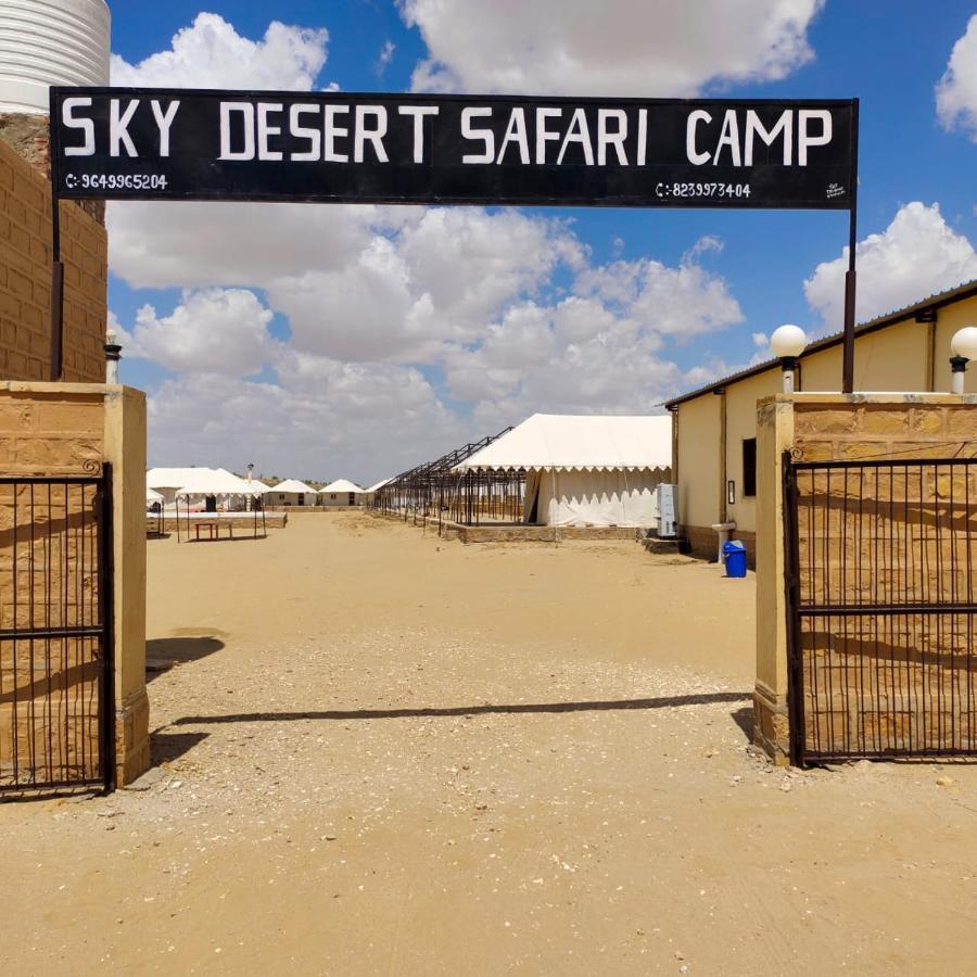 Sky Desert Safari Camp Jaisalmer Exterior foto
