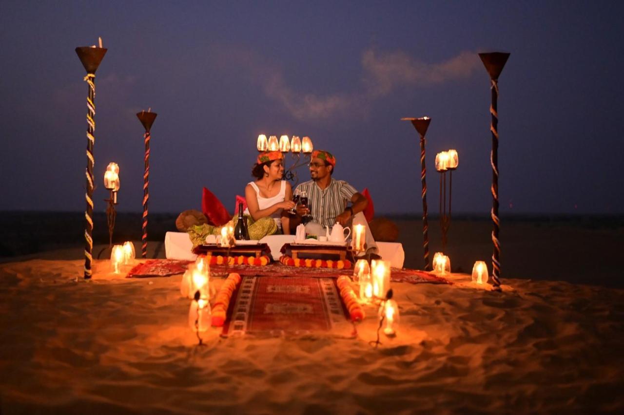 Sky Desert Safari Camp Jaisalmer Exterior foto