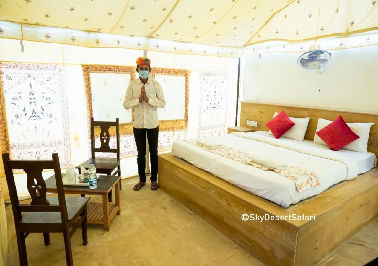 Sky Desert Safari Camp Jaisalmer Exterior foto