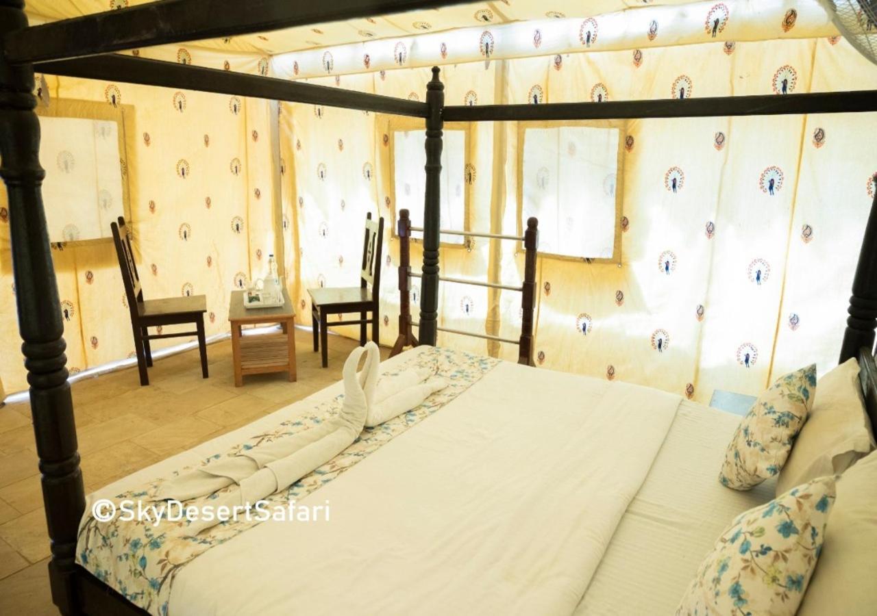 Sky Desert Safari Camp Jaisalmer Exterior foto