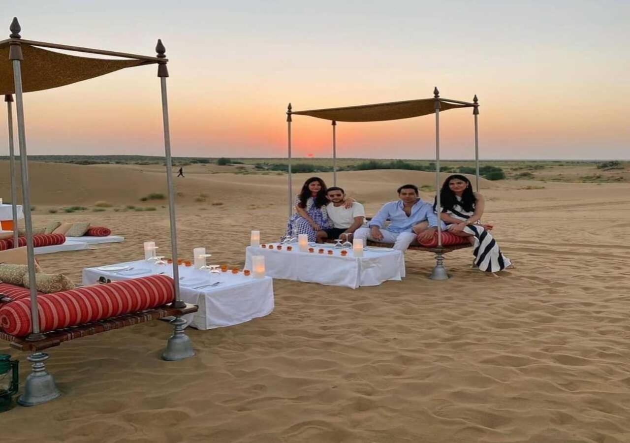 Sky Desert Safari Camp Jaisalmer Exterior foto