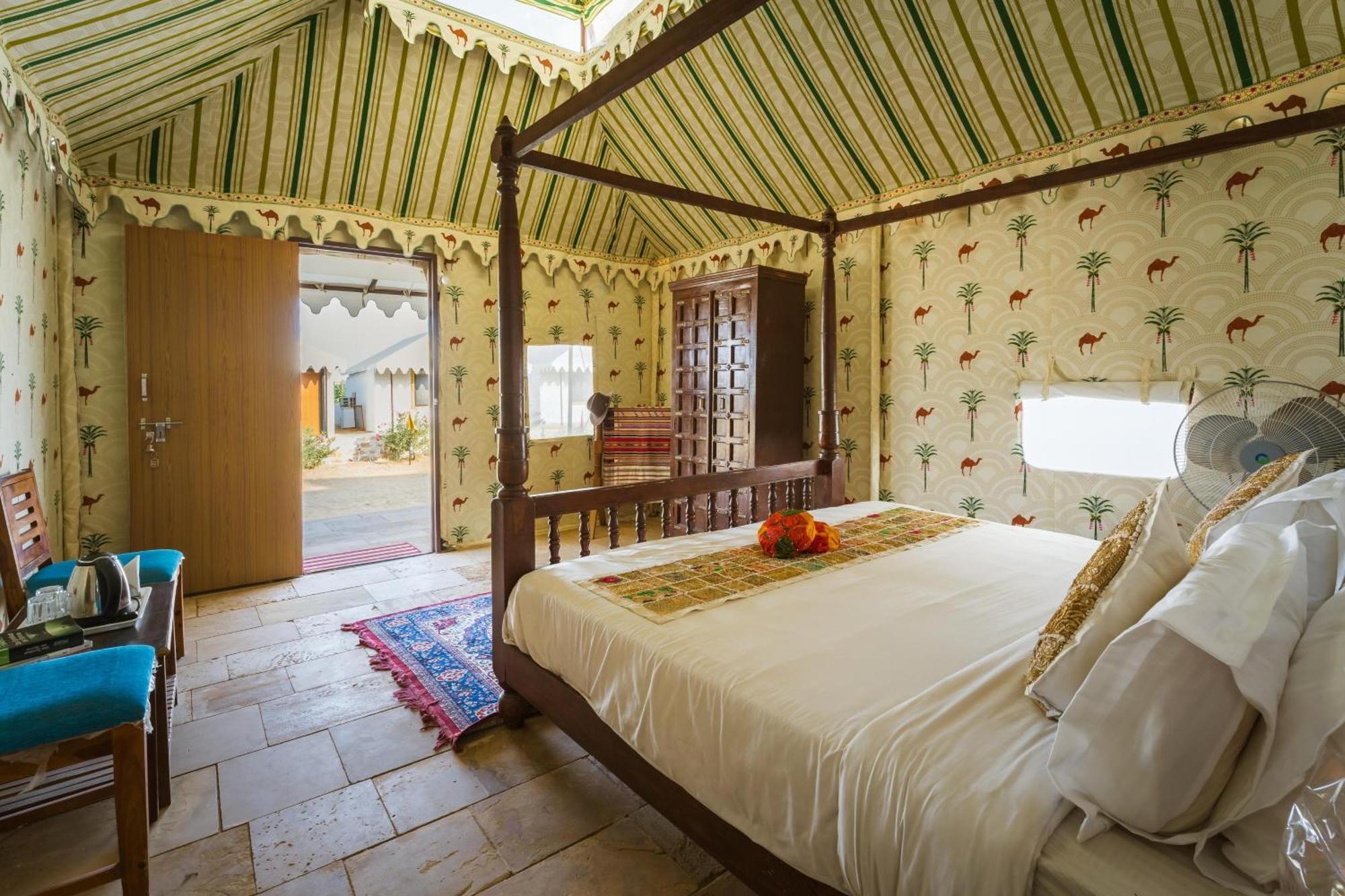 Sky Desert Safari Camp Jaisalmer Exterior foto